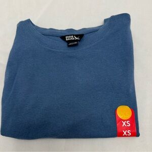 Eddie Bauer Dusty Blue Crewneck Tee